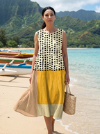 Hugo | Garden Dot Midi Dress