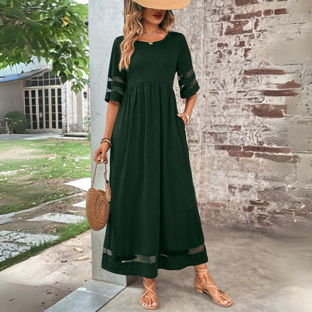 Aubrey™ | Tummy-Smoothing Midi Dress