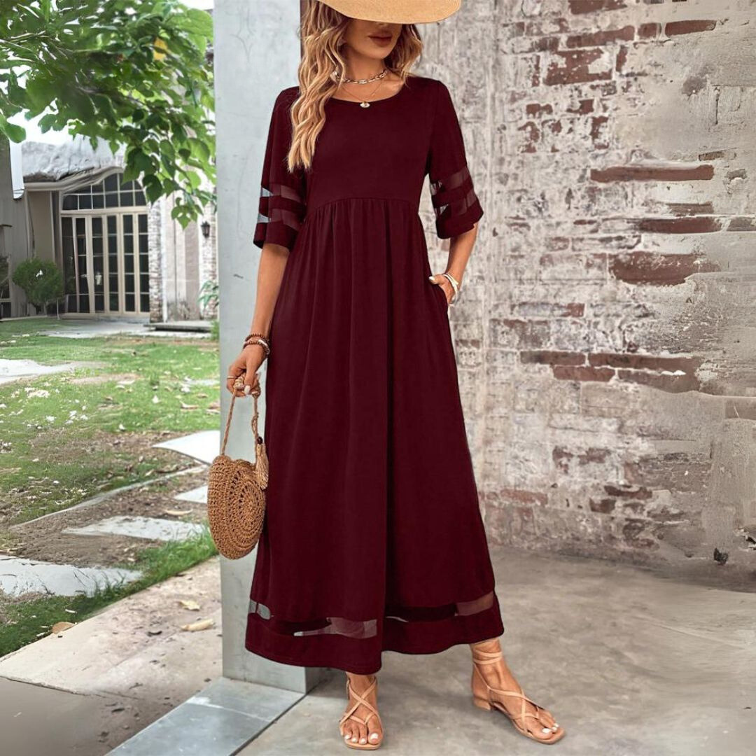 Aubrey™ | Tummy-Smoothing Midi Dress
