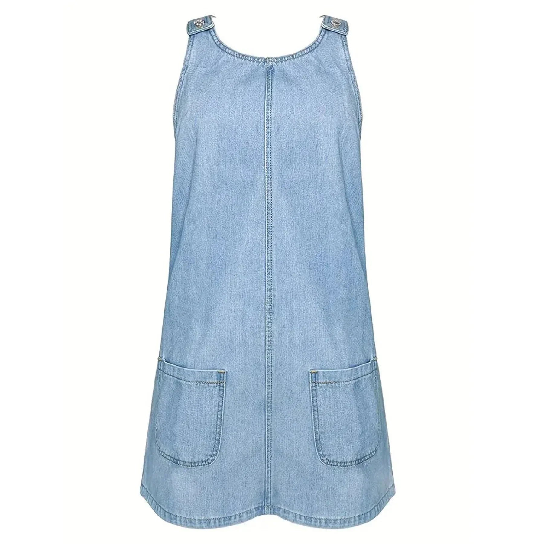 Saylor | Relaxed Denim-Look Dress